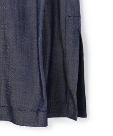 uncrave リヨセルデニム ノースリーブブラウス