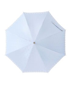 MOONBAT DAKS 晴雨兼用日傘 長傘 ドット ジャカード ボーラ刺繍