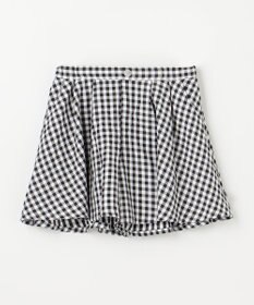 組曲 KIDS 【110-140㎝】フレアーギンガム ショートパンツ