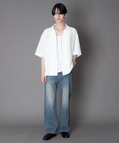 WEGO 【セットアップ対応】TRオープンカラーシャツ（SS）