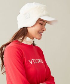 23区GOLF 定番あたたかインナー【WOMEN】エニワイズ無地 カットソー