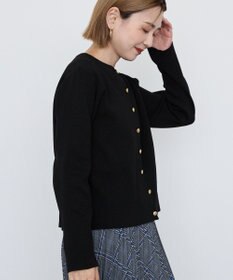 AMERICAN HOLIC ワンポイントロゴクルーカーディガン