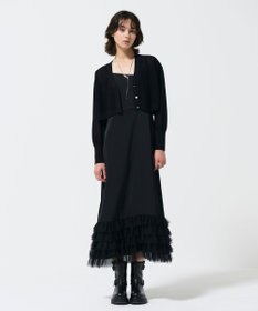 GRACE CONTINENTAL シアーカノコニットカーディガン