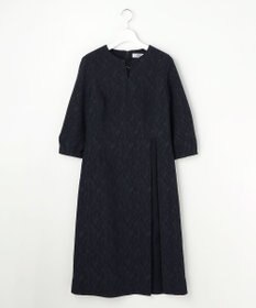 J.PRESS LADIES S ボタニカルジャガード ワンピース