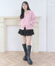 WEGO ダンボールレースパーカー