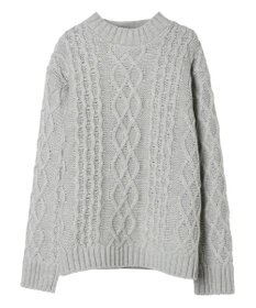 CRAFT STANDARD BOUTIQUE ケーブルニットドッキングスウェット