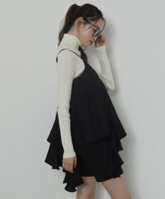 WEGO イレヘムフリルキャミワンピース