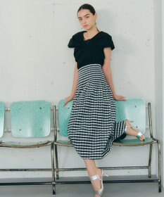 YECCA VECCA リボンデザインブラウス