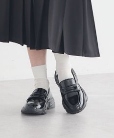 earth music&ecology 【軽量/厚底】スニーカーローファー