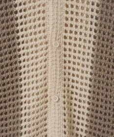 WEGO マルチストライプニットシャツ（S）