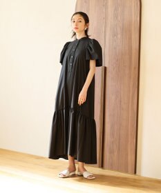 #Newans フレアヘムシャツワンピース