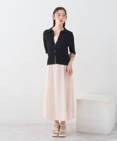 earth music&ecology 【予約】リブニットカーディガン