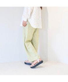 MODE ET JACOMO <noyau>パールデザイン厚底スポーツサンダル