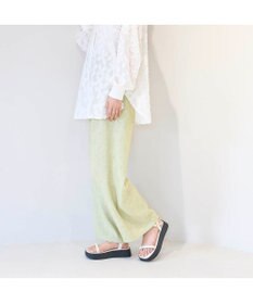 MODE ET JACOMO <noyau>パールデザイン厚底スポーツサンダル