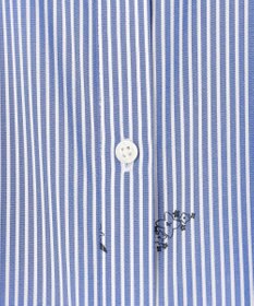 J.PRESS LADIES 【一枚で着映え】ストライプ×フラワープリント ワンピース