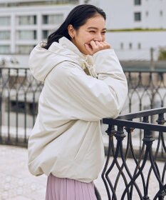 ANY 撥水フーデットダウンコート