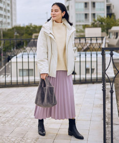 ANY 撥水フーデットダウンコート