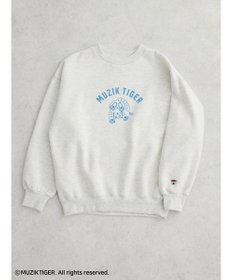 Green Parks ムジークタイガー／裏起毛プリントプルオーバー