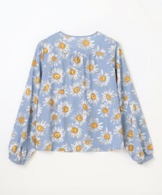GRACE CONTINENTAL マーガレットフラワープリントブラウス
