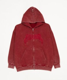 WEGO 【ユニセックス着用ITEM/SMLサイズ展開】グラフィックZIPパーカー