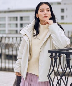 ANY 撥水フーデットダウンコート エクリュ