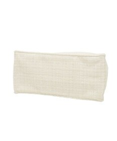 Maison de FLEUR ツイードフリルハンドルスクエアトートバッグ