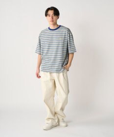 OP／FILA 【Kappa】ウェルネスクラブボーダーTシャツ