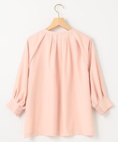 組曲 S 【WEB限定】シアーカルゼ ドルマンスリーブ ブラウス