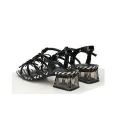 Bridget Birkin 【Bridget Birkin】ギンガムチェックリボンサンダル