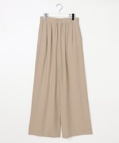 自由区 【カタログ掲載・セットアップ対応・接触冷感・UVケア・洗える】エアリーツイルワイド パンツ