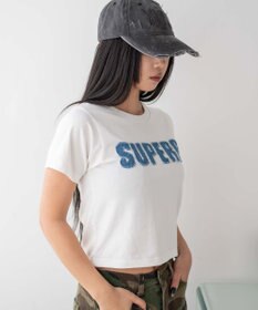 WEGO デニムロゴT