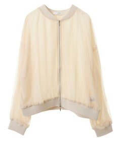 Green Parks チュールブルゾン