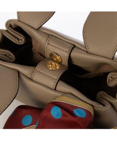 UNBILLION カシュカシュ cachecache / スカーフ付きラウンドミニショルダー