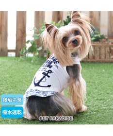 PET PARADISE ペットパラダイス マリン柄 タンクトップ 【小型犬】