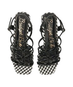 Bridget Birkin 【Bridget Birkin】ギンガムチェックリボンサンダル