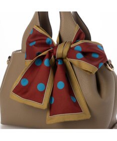 UNBILLION カシュカシュ cachecache / スカーフ付きラウンドミニショルダー