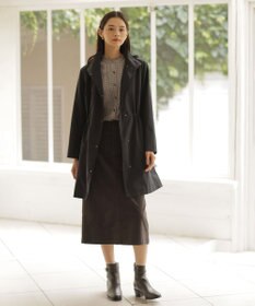 J.PRESS LADIES L 【洗える】サイロチェック＆ストライプ ブラウス