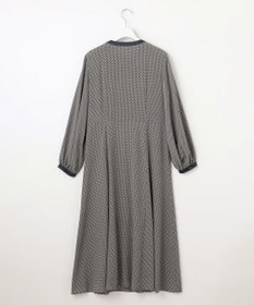 自由区 【洗える】ジオメトリックハートプリント ワンピース