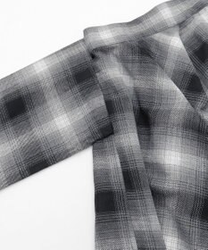 WEGO チェックシャツイレヘムミニスカート