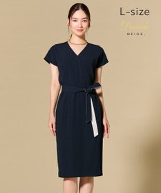 BEIGE， 【Lsize・セットアップ対応】CINDY / ラップドレス