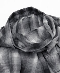 WEGO チェックシャツイレヘムミニスカート