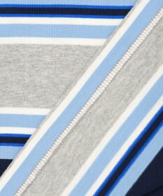 J.PRESS KIDS 【140-170cm】マルチボーダー 半袖ポロシャツ