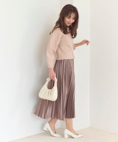 Feroux 【洗える】パールニットジャケット