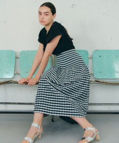 YECCA VECCA リボンデザインブラウス