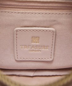 TOPKAPI 【TREASURE TOPKAPI】キルティング アクリルチェーン付 ショルダー バッグ