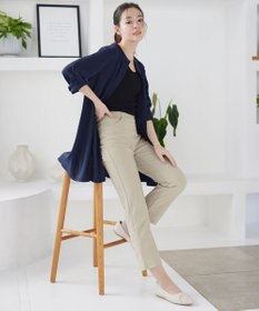 Tiaclasse 日本製デンビスリムストレートパンツ