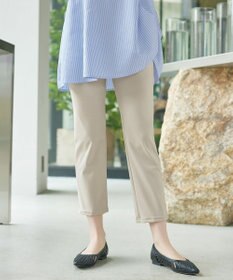 Tiaclasse 日本製デンビスリムストレートパンツ