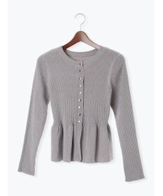 Te chichi モールペプラム2WAYニット