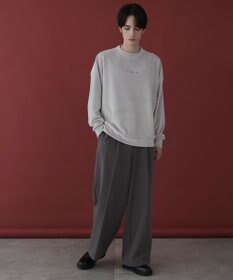 WEGO 【ユニセックス着用ITEM】マイクロシャギーワンポイントプルオーバー