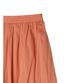 earth music&ecology コットンボイルランダム切替フレアスカート